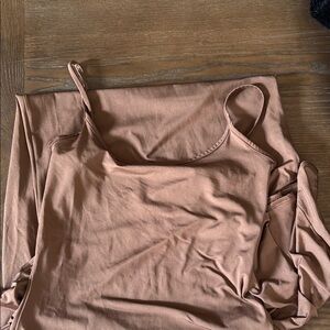 Tan skims dupe dress
